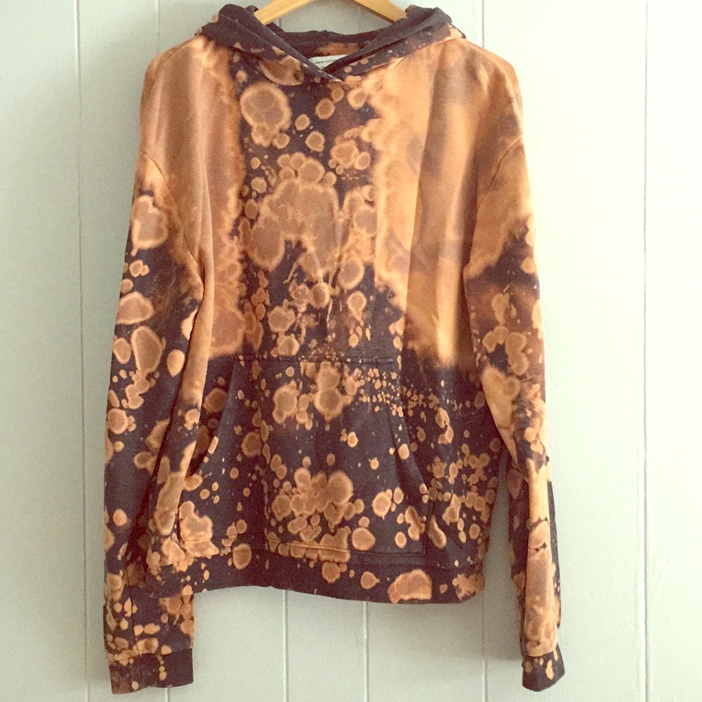 Acid wash hoodie
